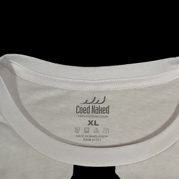 Coed Naked Law Enforcement Graphic Tee Shirt NWOT - Picture 6 of 7